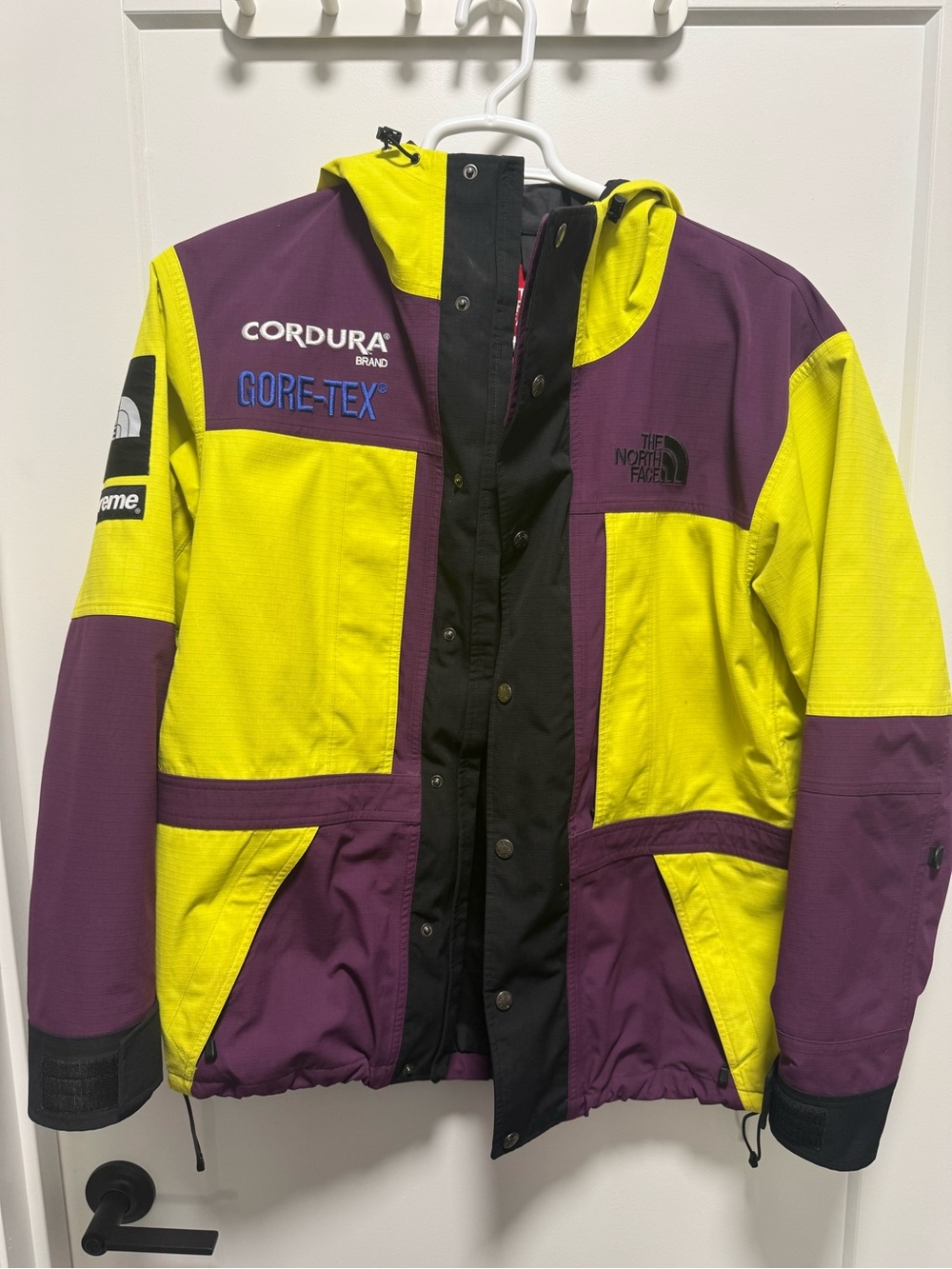 Supreme x The North Face Yellow & Purple Ski Jacket